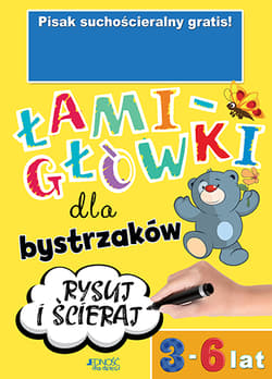 Łamigłówki dla bystrzaków 3-6 lat