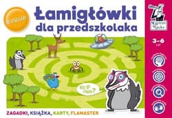 Łamigłówki dla przedszkolaka - Minge Natalia, Minge Krzysztof, Sobkowiak Monika, Agnieszka Biela