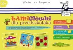 Łamigłówki dla przedszkolaka Wiedza na horyzoncie Wiek 3+