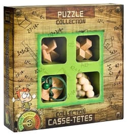 Łamigłowki drewniane 4 sztuki Junior