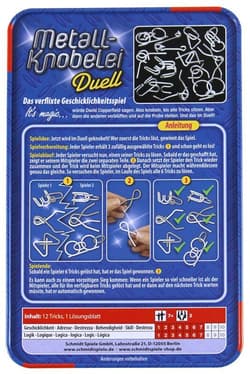 Galeria - zdjęcie nr. 2 - Łamigłówki druciane w metalowej puszce