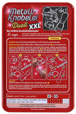 Galeria - zdjęcie nr. 3 - Łamigłówki druciane XXL w metalowej puszce
