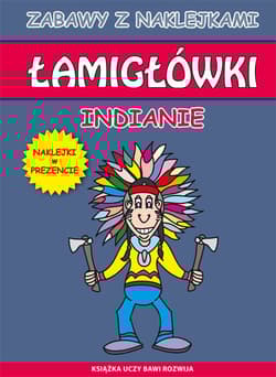 Łamigłówki. Indianie Naklejki w prezencie