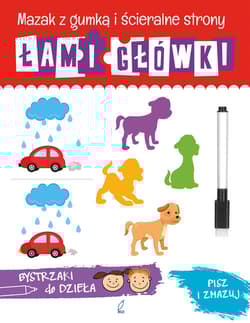 Łamigłówki Książka z mazakiem