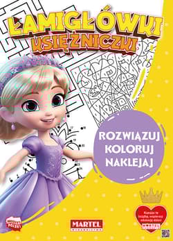 Łamigłówki księżniczki z naklejkami - Katarzyna Salamon