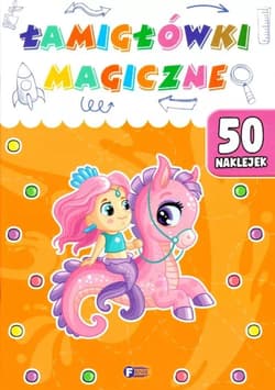 Łamigłówki magiczne. 50 naklejek - Praca zbiorowa