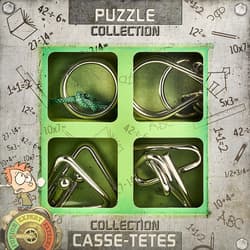 Łamigłowki metalowe 4 sztuki Junior