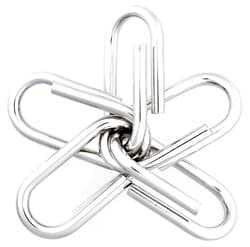 Galeria - zdjęcie nr. 2 - Łamigłowki metalowe 4 sztuki Puzzle-mania zestaw czerwony