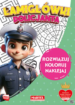 Łamigłówki policjanta z naklejkami - Katarzyna Salamon