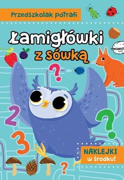 Łamigłówki z sówką. Przedszkolak potrafi - Natalia Kawałko-Dzikowska