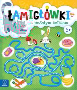 Łamigłówki z wesołym kotkiem 5+ - Opracowanie Zbiorowe