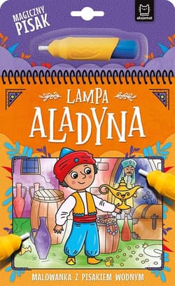 Lampa Aladyna Malowanka z pisakiem wodnym - Anna Podgórska