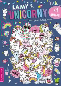 Lamy & Unicorny Activity z Naklejkami - Opracowanie Zbiorowe
