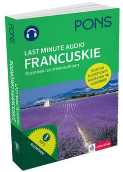 Last Minute audio rozmówki ze słowniczkiem francuskie PONS