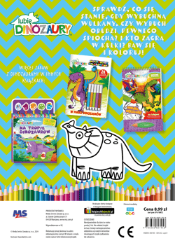 Galeria - zdjęcie nr. 2 - Latające kule. Lubię Dinozaury. Pokoloruj świat