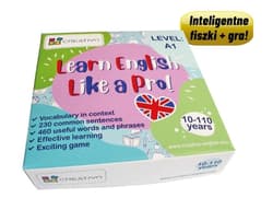 Learn English Like a Pro fiszki + gra A1 - Paweł Dwornik