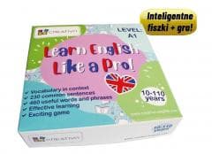 Learn English Like a Pro fiszki + gra A1 - Paweł Dwornik