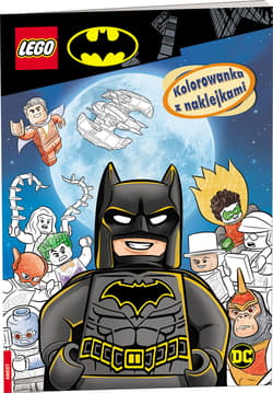 Lego Batman Kolorowanka z naklejkami - Opracowanie Zbiorowe