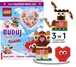 Lego Books Buduj i baw się Kocham to