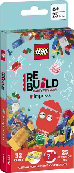 Lego Books Rebuild karty wyzwań Impreza ACP-6601