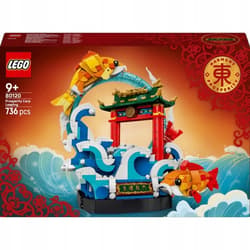 LEGO Chinese Festivals Karp przeskakujący przez Smoczą Bramę 80120