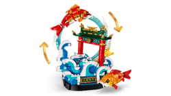 Galeria - zdjęcie nr. 3 - LEGO Chinese Festivals Karp przeskakujący przez Smoczą Bramę 80120