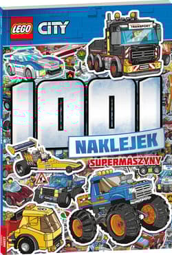 LEGO CITY 1001 naklejek Supermaszyny