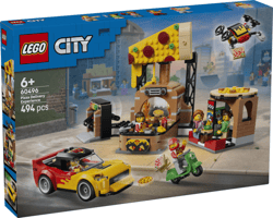 LEGO City Dostawa Pizzy z pojazdami 60496