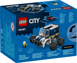 Galeria - zdjęcie nr. 2 - Lego City Pojazdy Ciężarówka Policyjna 60481