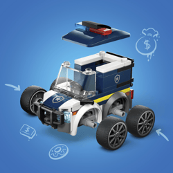 Galeria - zdjęcie nr. 5 - Lego City Pojazdy Ciężarówka Policyjna 60481