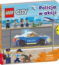 Lego City Policja w akcji Książka z ruchomymi elementami