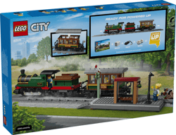 Galeria - zdjęcie nr. 3 - LEGO City Retro Pociąg z lokomotywą parową 60511