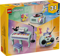 Galeria - zdjęcie nr. 4 - LEGO Creator 3w1 Dekoracyjny Fortepian z kotem 31392