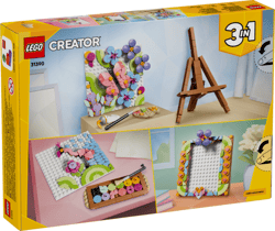 Galeria - zdjęcie nr. 3 - LEGO Creator 3w1 Dekoracyjny obraz z kwiatami 31390