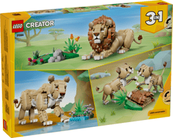 Galeria - zdjęcie nr. 4 - LEGO Creator 3w1 Dzikie Zwierzęta dumny Lew 31386