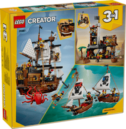 Galeria - zdjęcie nr. 2 - LEGO Creator 3w1 legendarny Statek Piracki 31387