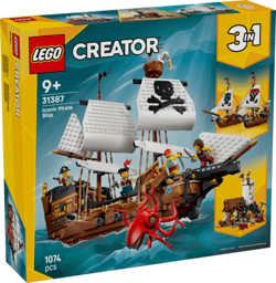 LEGO Creator 3w1 legendarny Statek Piracki 31387