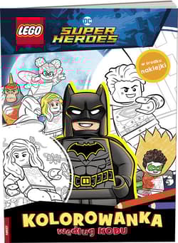 Lego DC COMICS Kolorowanka według kodu - Ameet Polska