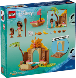 Galeria - zdjęcie nr. 2 - LEGO Disney Princess Vaiana Wiejska chatka i łódź 43282