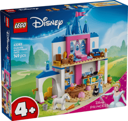 LEGO Disney Princess Zamek Kopciuszka i jej zwierzęcych przyjaciół 43283