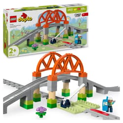 Galeria - zdjęcie nr. 2 - LEGO Duplo Most i tory kolejowe zestaw rozszerzający10426