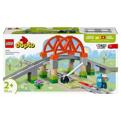 LEGO Duplo Most i tory kolejowe zestaw rozszerzający10426