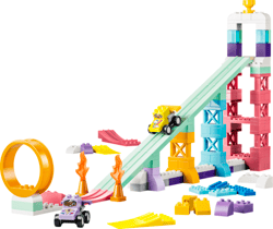 Galeria - zdjęcie nr. 3 - LEGO Duplo Town Kreatywne rampy 3w1 z pojazdami 10478