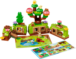Galeria - zdjęcie nr. 3 - LEGO Duplo Town Las Odkrywców z dzikimi zwierzętami 10480