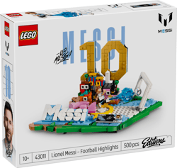 LEGO EDITION Lionel Messi piłkarskie momenty 43011