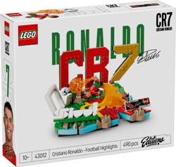 LEGO EDITIONS Cristiano Ronaldo piłkarskie momenty 43012