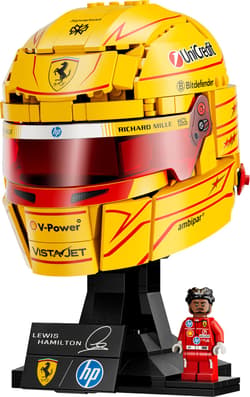 Galeria - zdjęcie nr. 3 - LEGO EDITIONS Kask Lewis Hamilton Scuderia Ferrari HP 43022