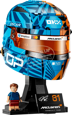 Galeria - zdjęcie nr. 3 - LEGO Editions Kask Oscar Piastri McLaren Mastercard F1 Team 43017
