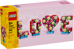 LEGO ICONIC LITERY PEŁNE MIŁOŚCI 40867