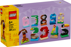 LEGO Iconic Urodzinowe cyferki 40807